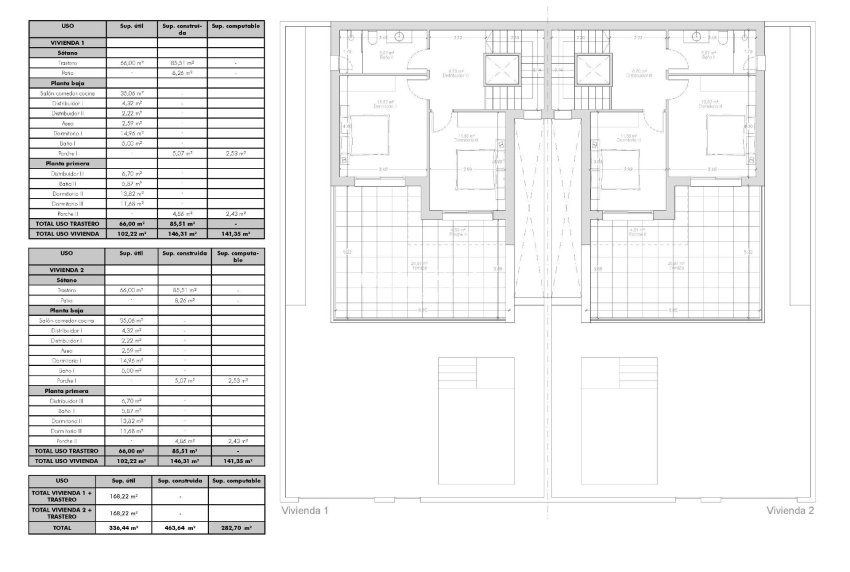 Nouvelle construction - Maison jumelée -
BENIJÓFAR - Pueblo