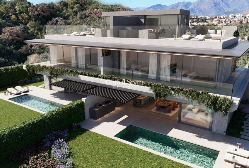 Nouvelle construction - Maison jumelée -
Ojen - El Soto