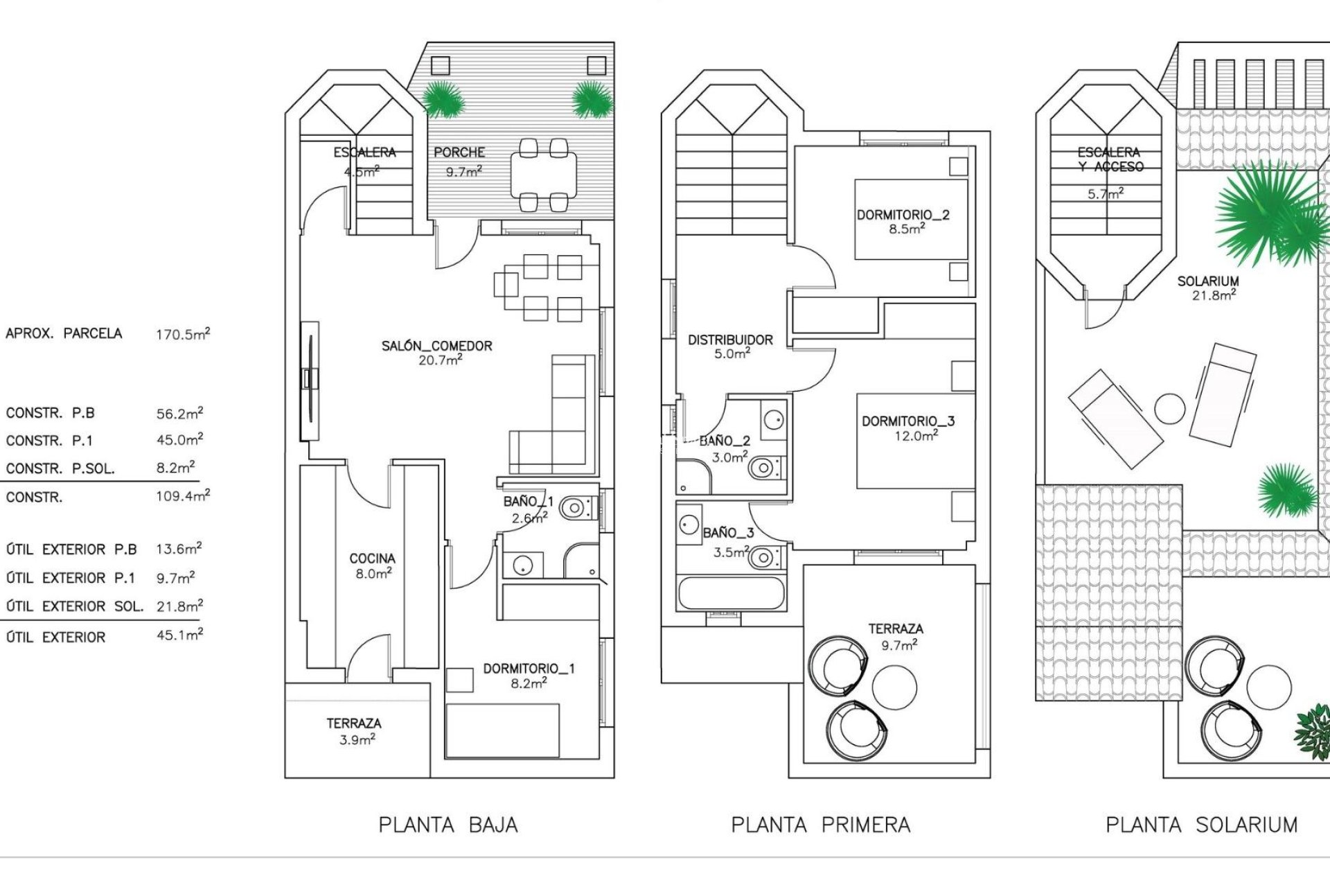 Nouvelle construction - Maison jumelée -
SAN FULGENCIO - El Oasis