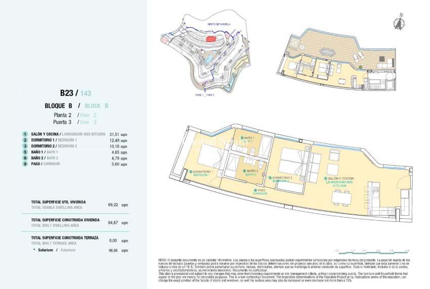 Nouvelle construction - PENTHOUSE -
ÁGUILAS - Isla del fraile