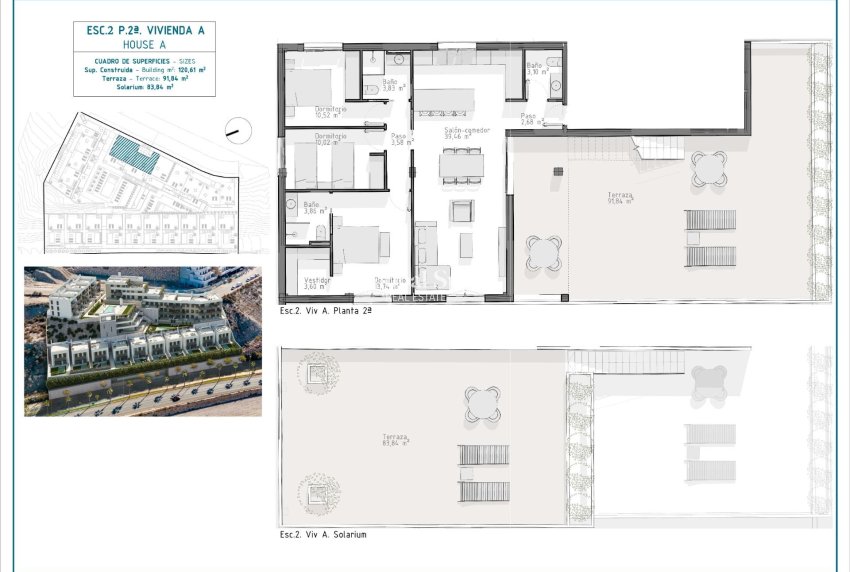 Nouvelle construction - PENTHOUSE -
ÁGUILAS - Playa del Hornillo