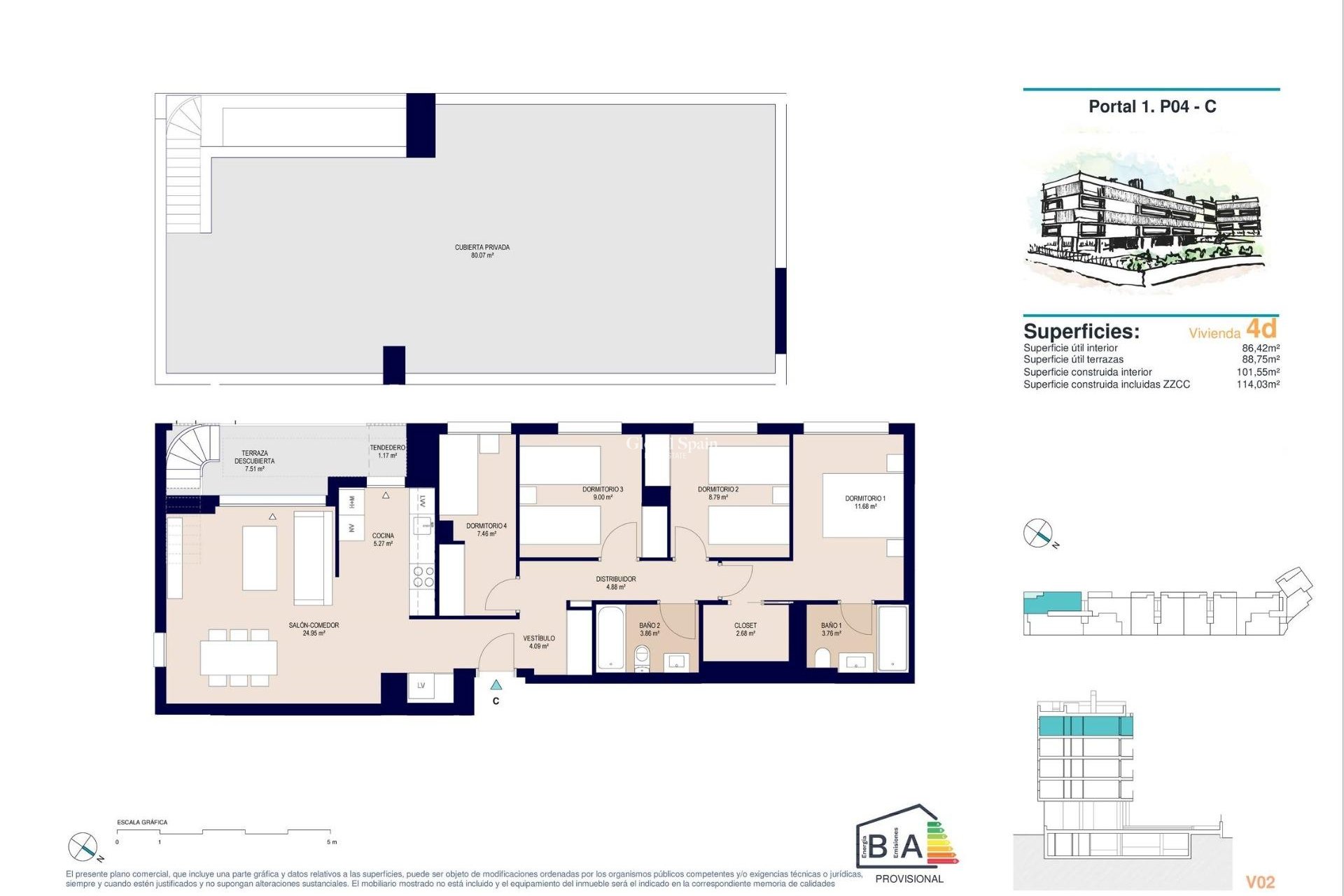 Nouvelle construction - Penthouse -
ALICANTE - San Agustín-PAU 2