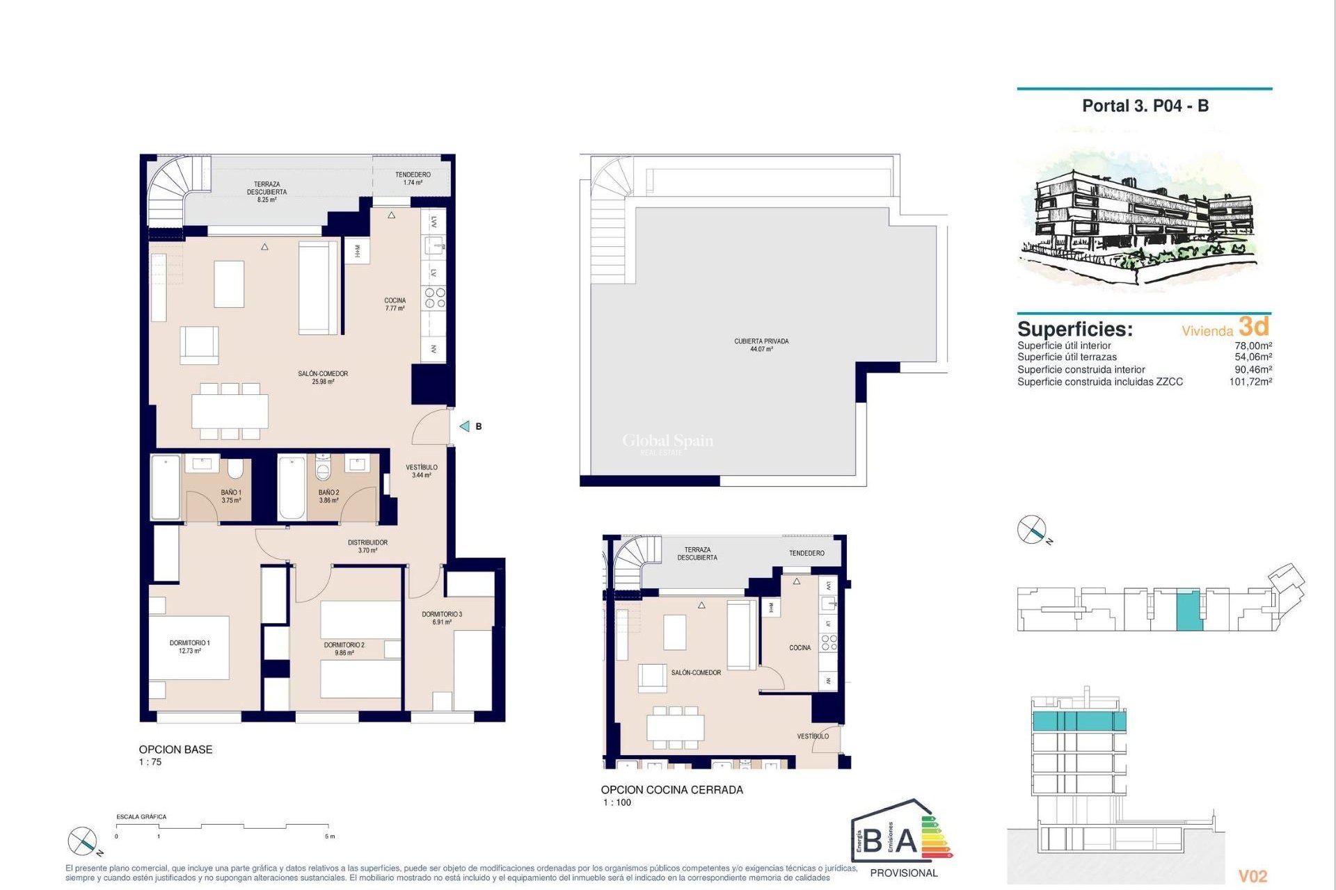 Nouvelle construction - PENTHOUSE -
ALICANTE - San Agustín-PAU 2