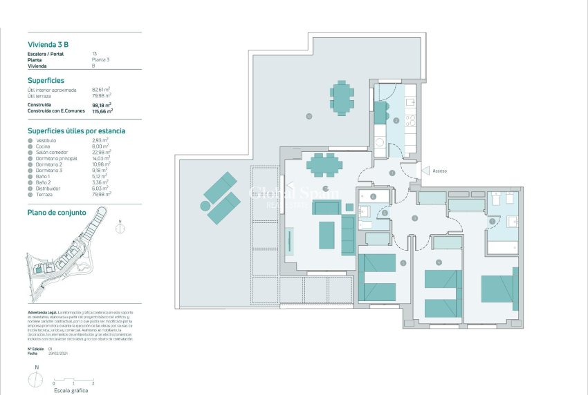 Nouvelle construction - Penthouse -
Almuñecar - Velilla-Taramay