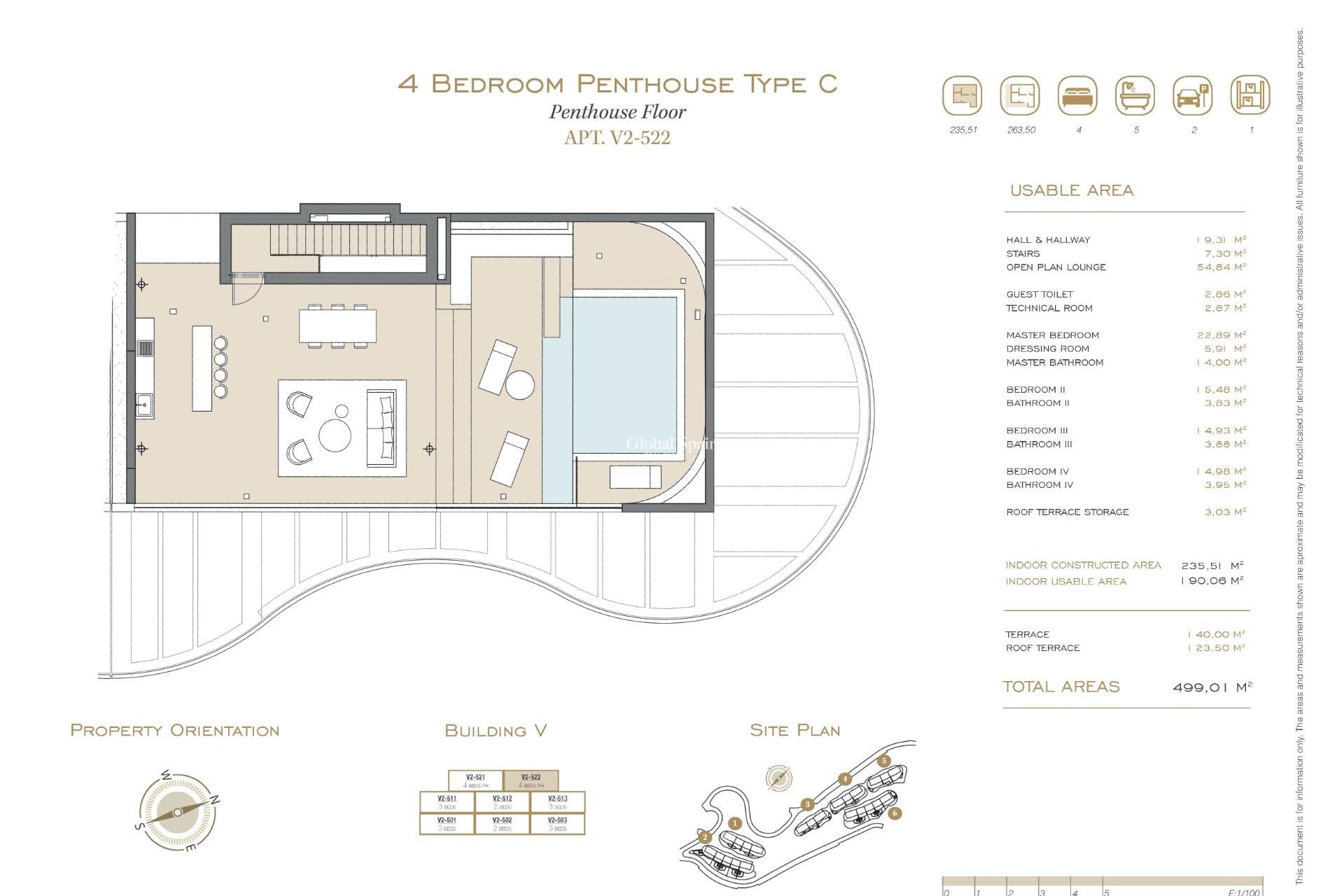 Nouvelle construction - Penthouse -
Benahavis - Las Colinas de Marbella
