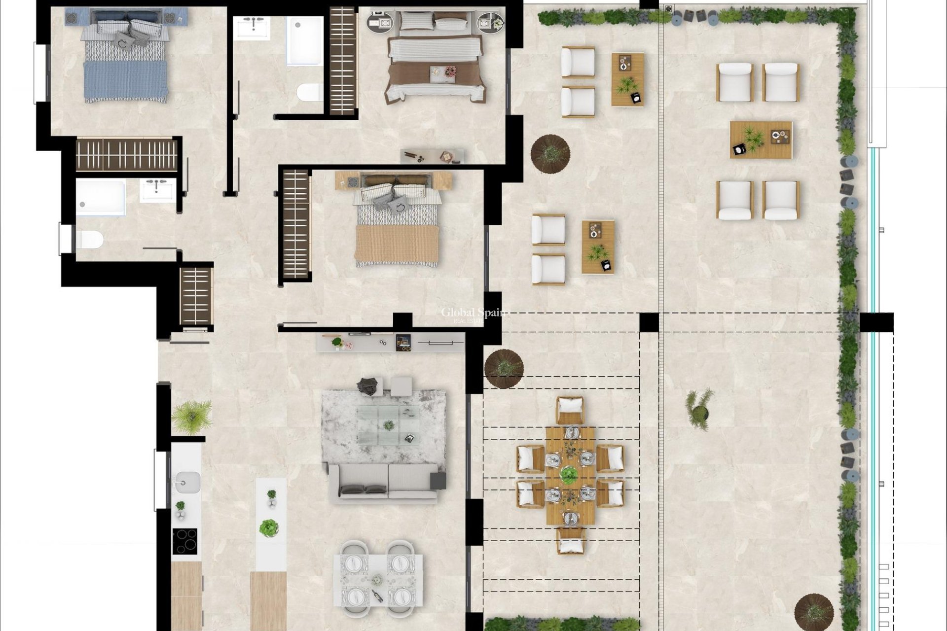 Nouvelle construction - PENTHOUSE -
CASARES - Casares Playa