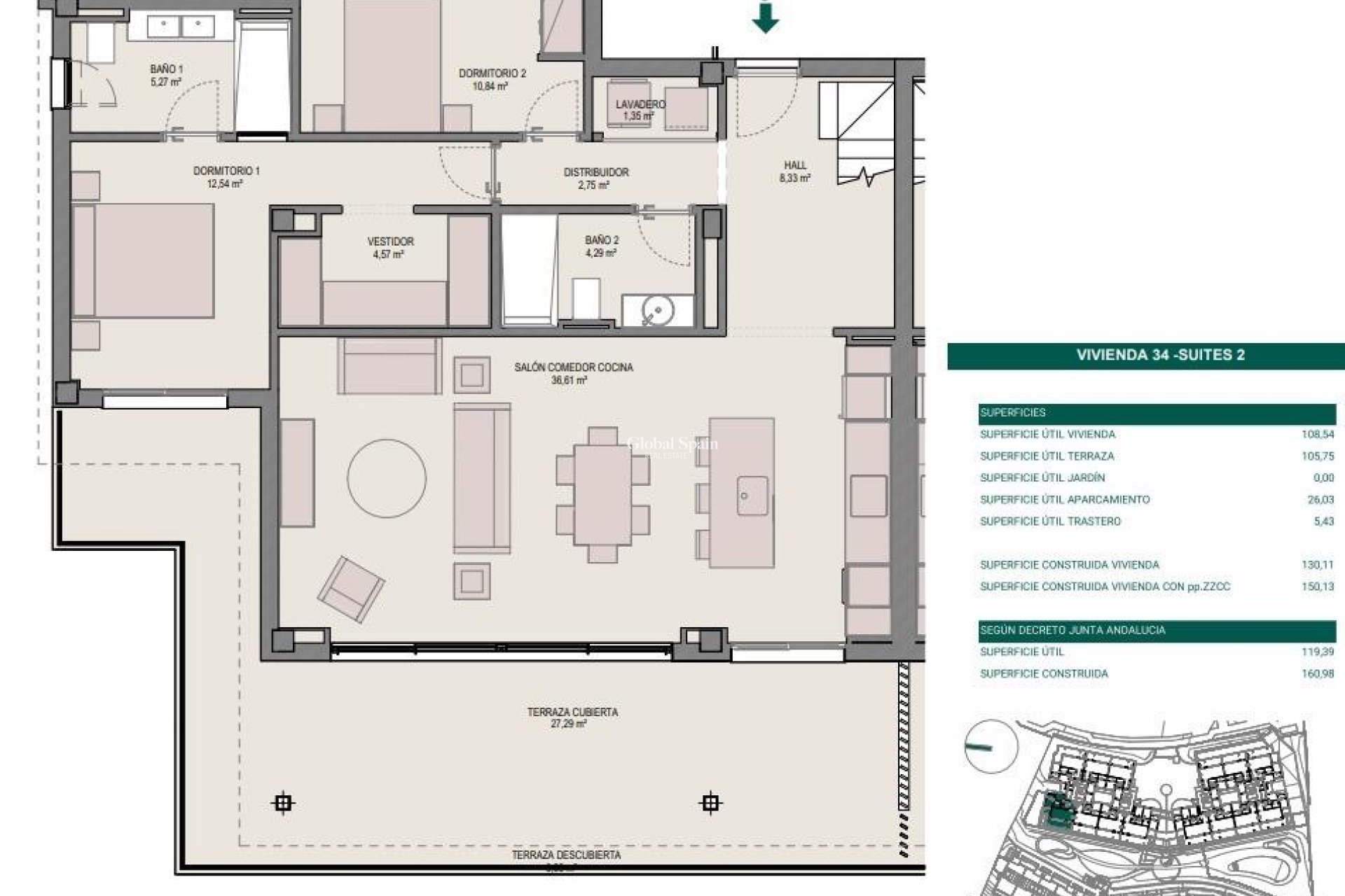 Nouvelle construction - PENTHOUSE -
ESTEPONA - Cancelada