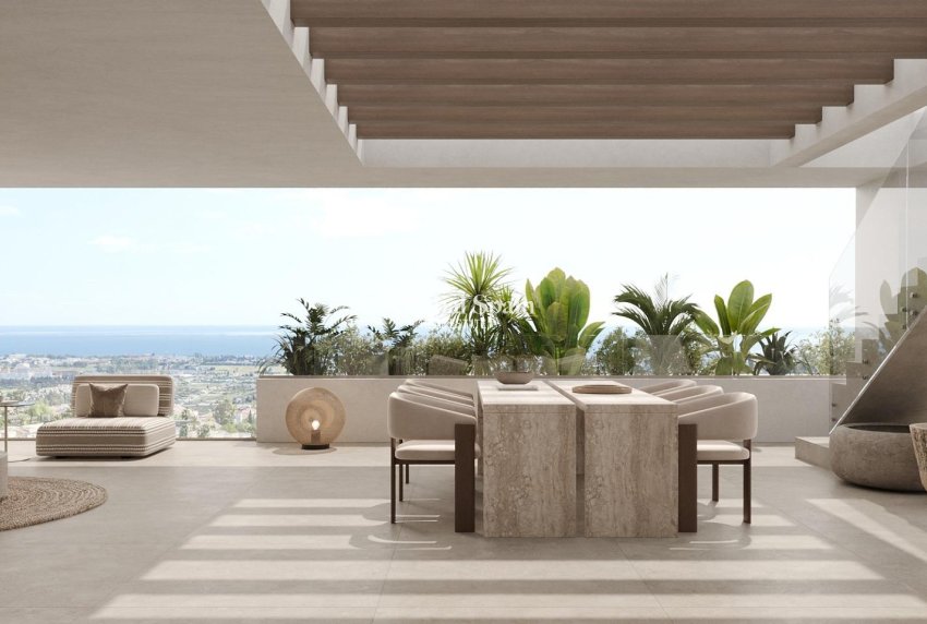 Nouvelle construction - PENTHOUSE -
ESTEPONA - Playa del Padrón