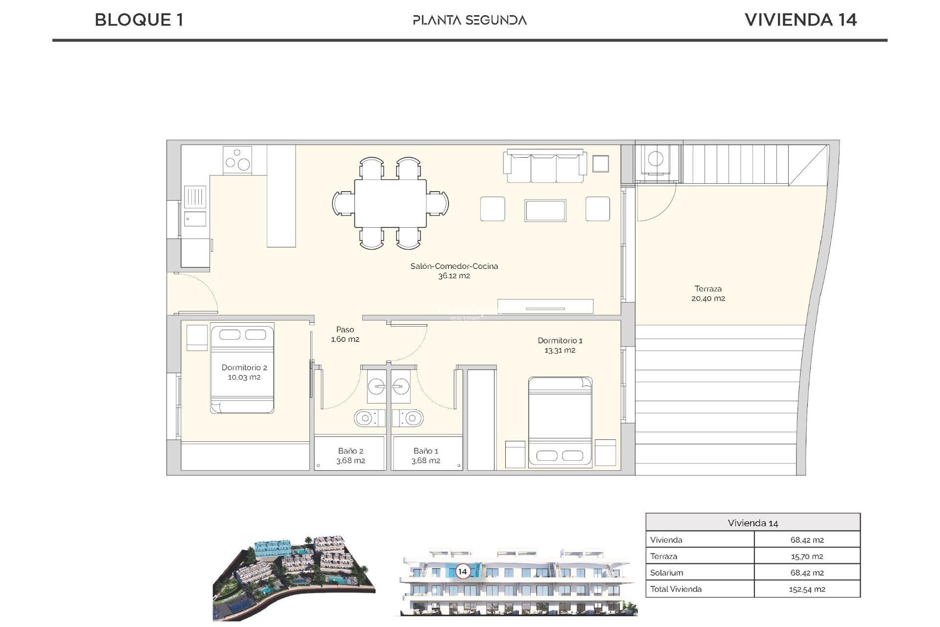 Nouvelle construction - PENTHOUSE -
FINESTRAT