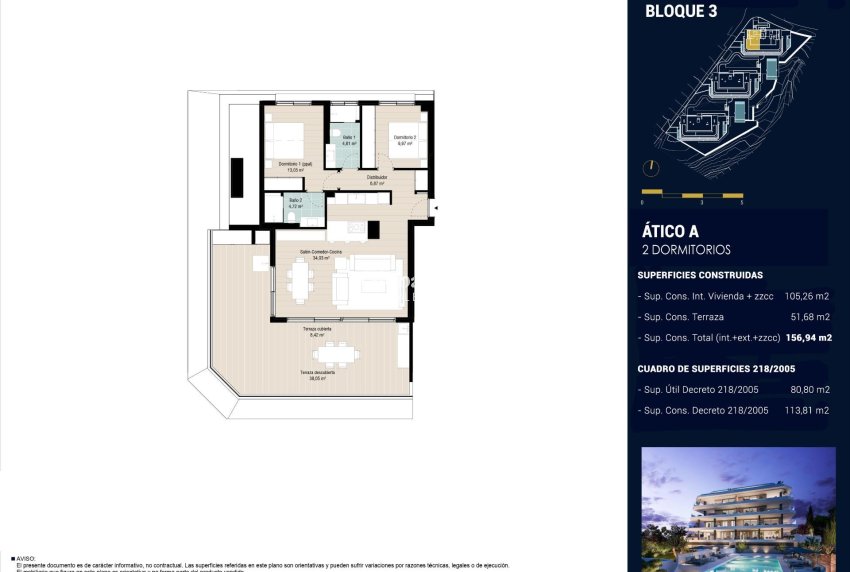 Nouvelle construction - PENTHOUSE -
FUENGIROLA - Higueron