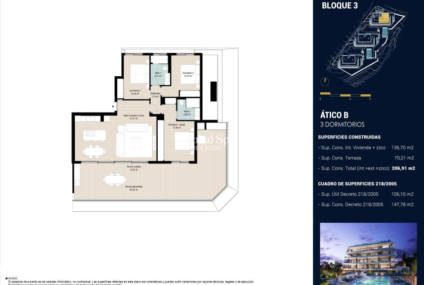 Nouvelle construction - PENTHOUSE -
FUENGIROLA - Higueron