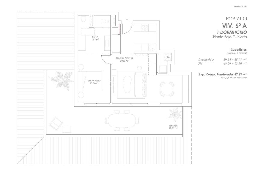 Nouvelle construction - PENTHOUSE -
Fuengirola - Los Pacos