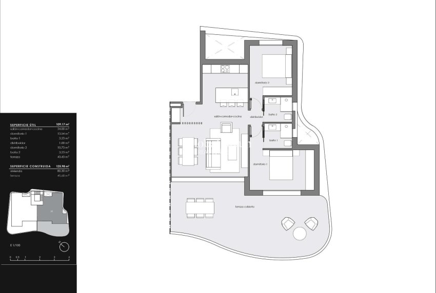 Nouvelle construction - PENTHOUSE -
GUARDAMAR DEL SEGURA - EL RASO