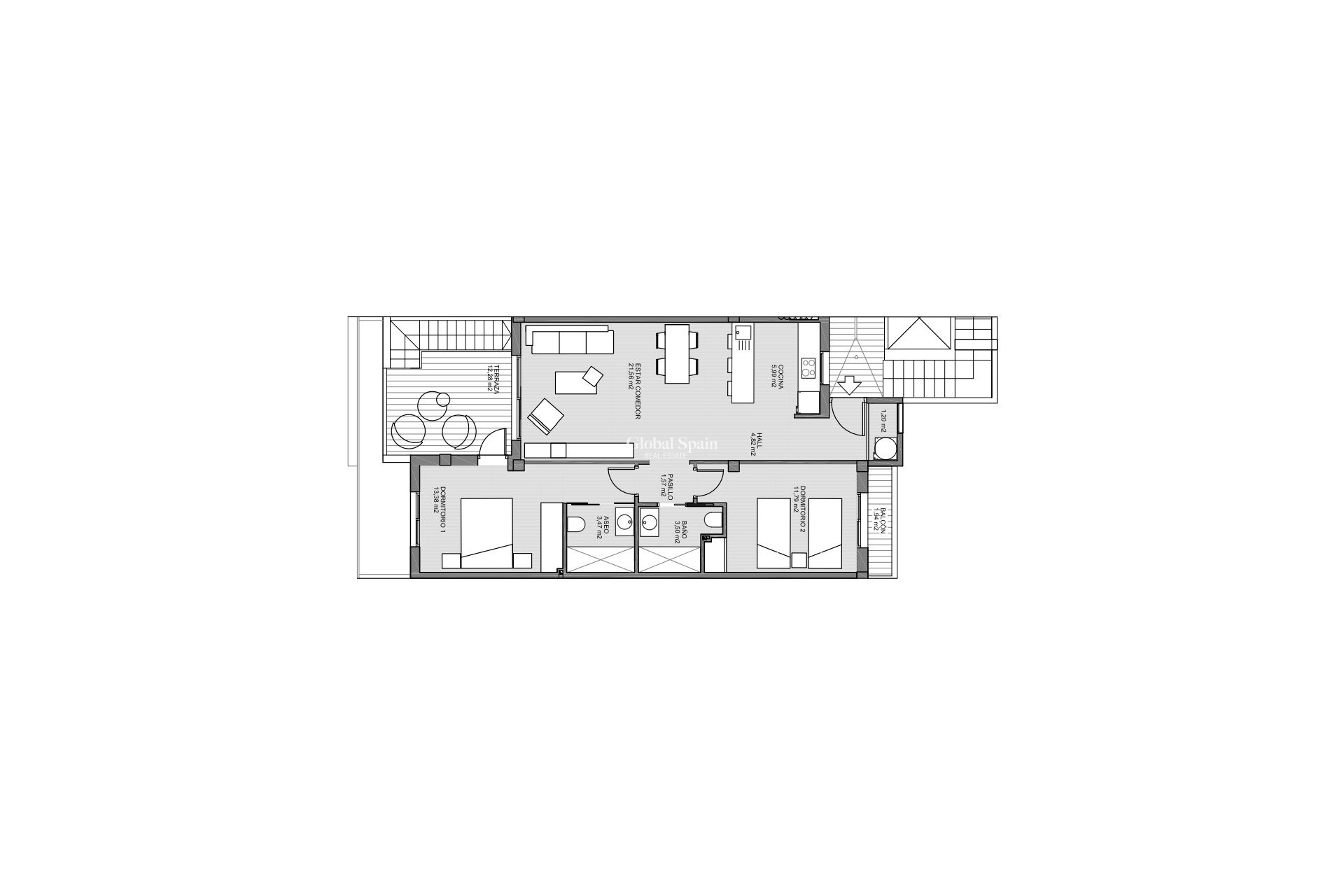 Nouvelle construction - Penthouse -
GUARDAMAR DEL SEGURA - EL RASO