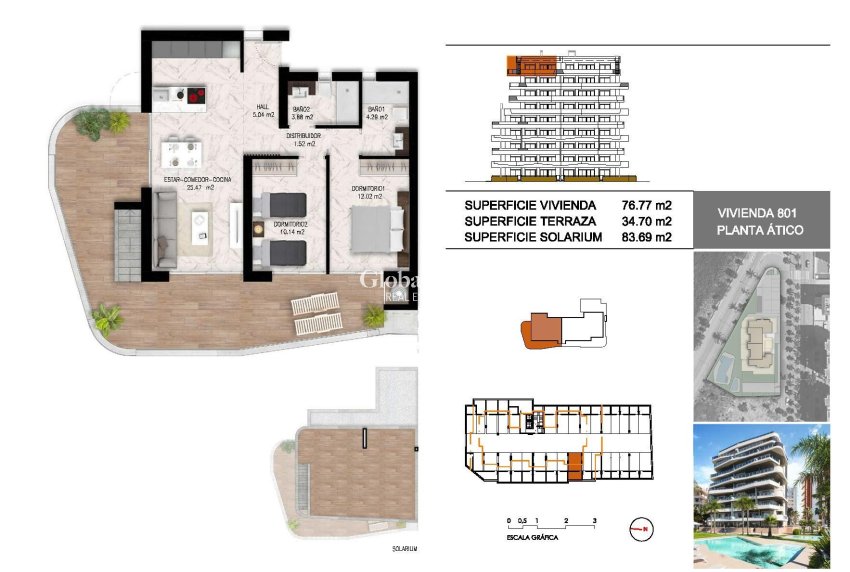 Nouvelle construction - Penthouse -
GUARDAMAR DEL SEGURA