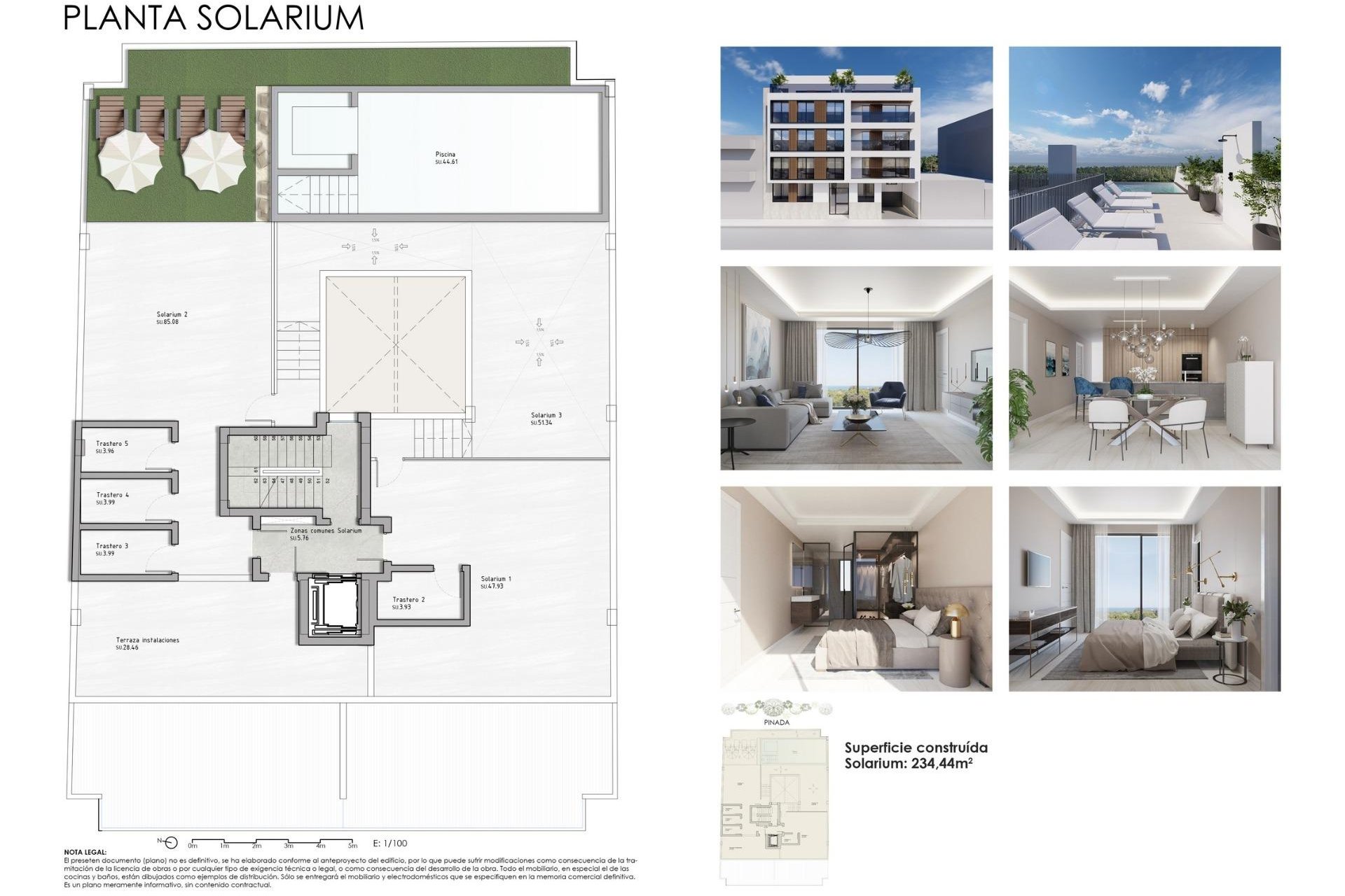 Nouvelle construction - PENTHOUSE -
GUARDAMAR DEL SEGURA