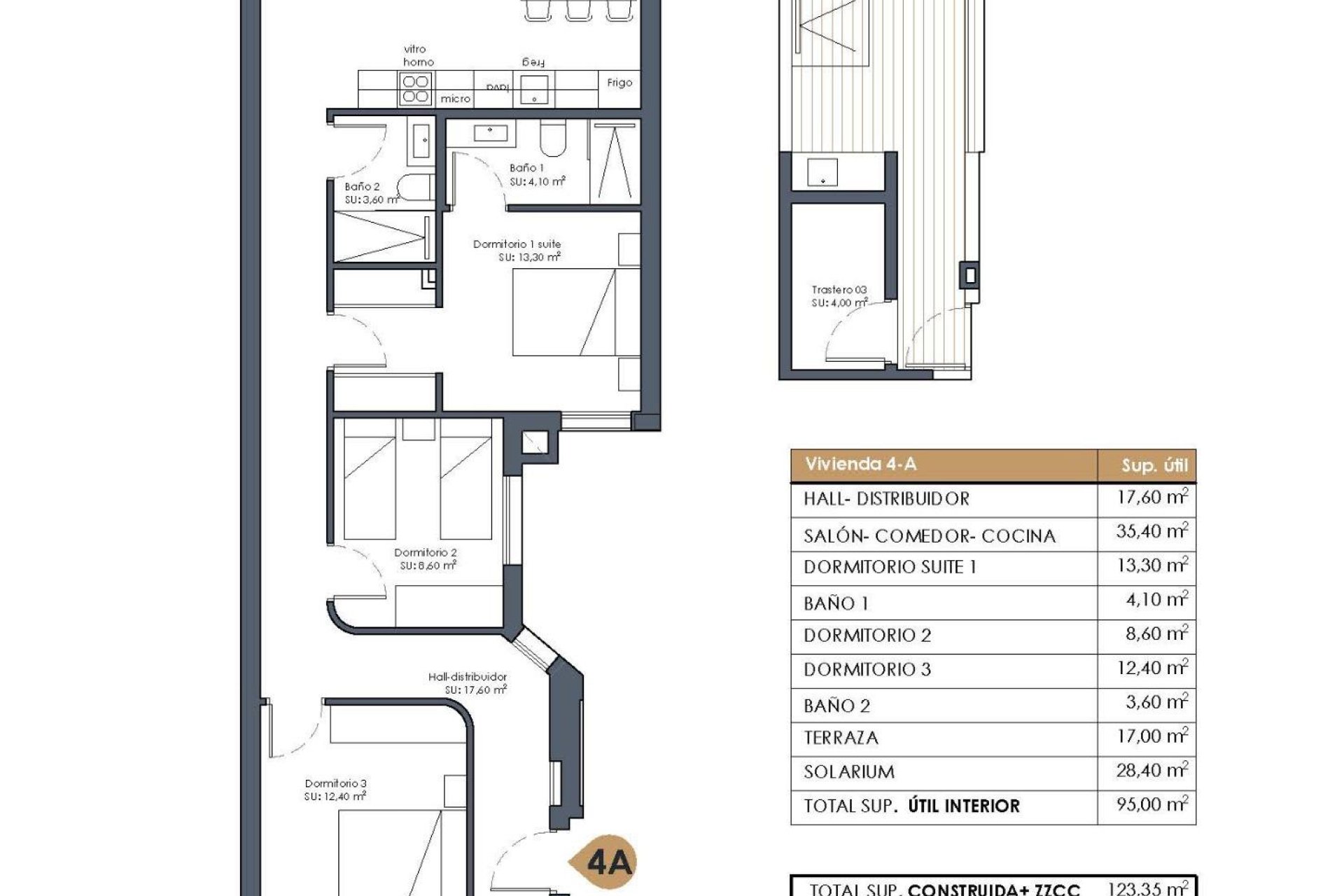 Nouvelle construction - PENTHOUSE -
GUARDAMAR DEL SEGURA