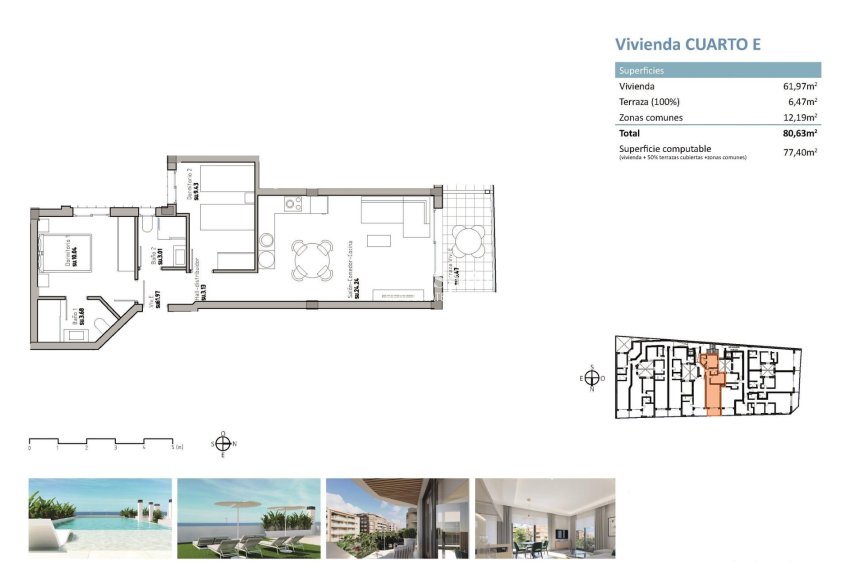Nouvelle construction - PENTHOUSE -
GUARDAMAR DEL SEGURA
