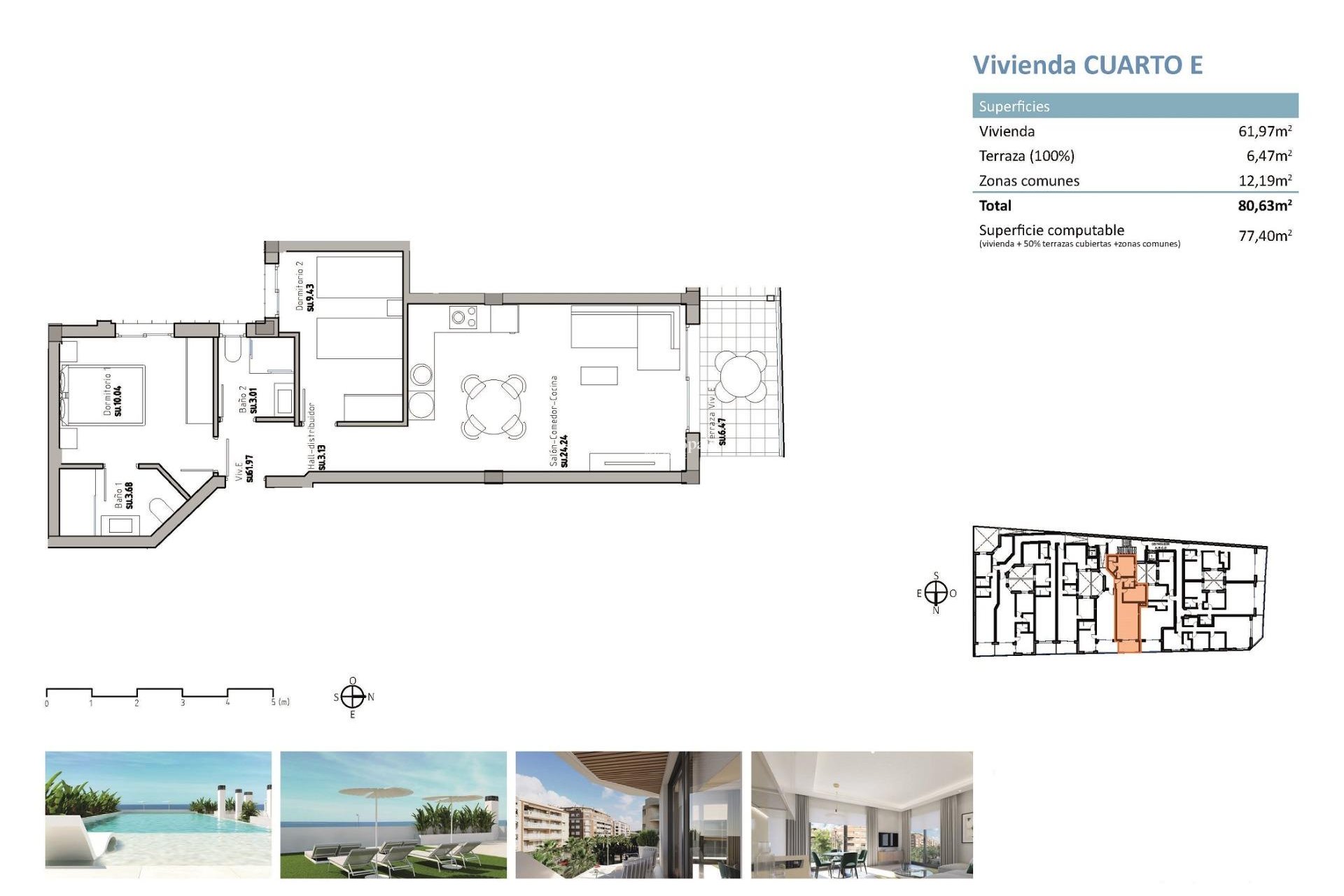 Nouvelle construction - PENTHOUSE -
GUARDAMAR DEL SEGURA