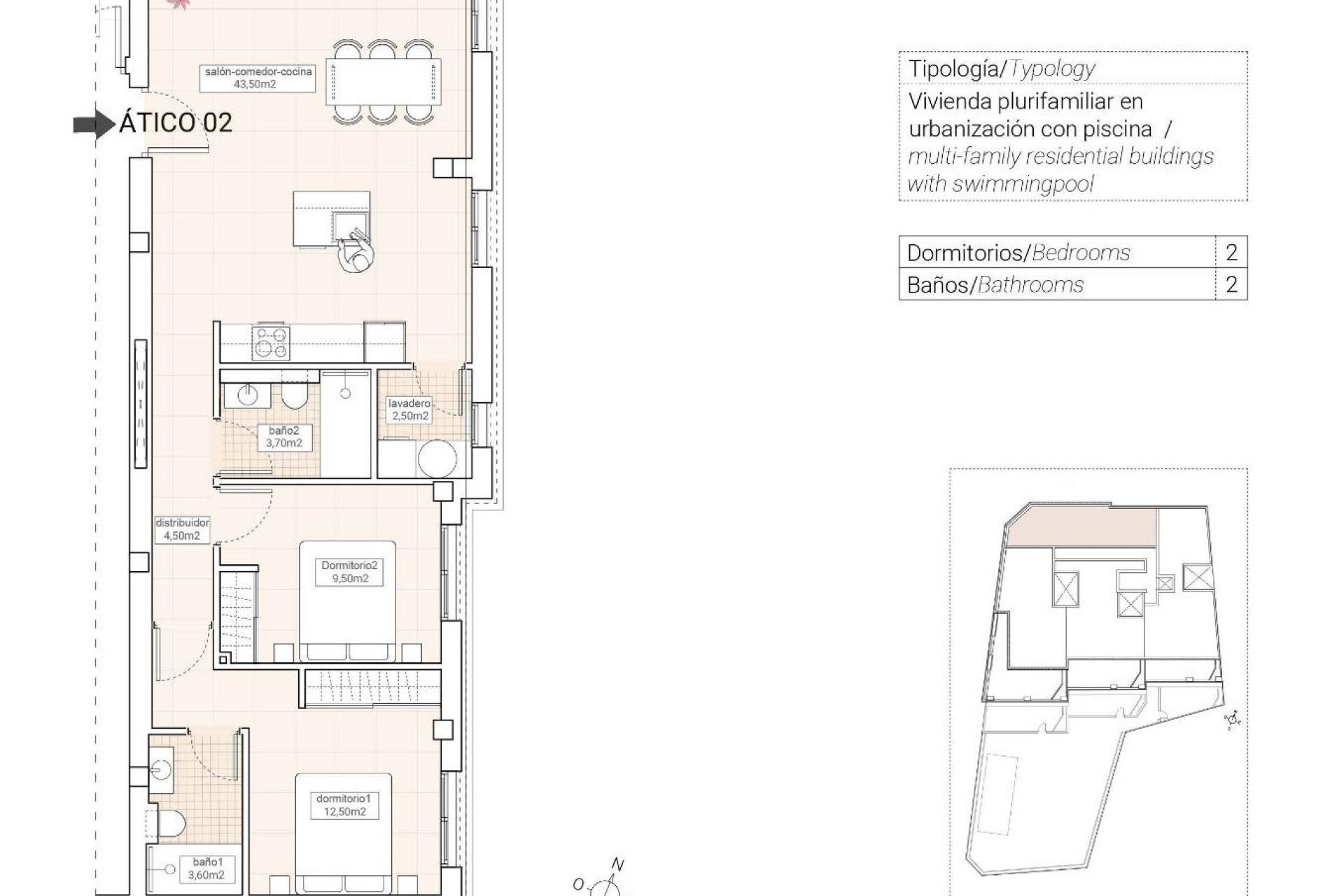 Nouvelle construction - PENTHOUSE -
HONDÓN DE LAS NIEVES - Pueblo