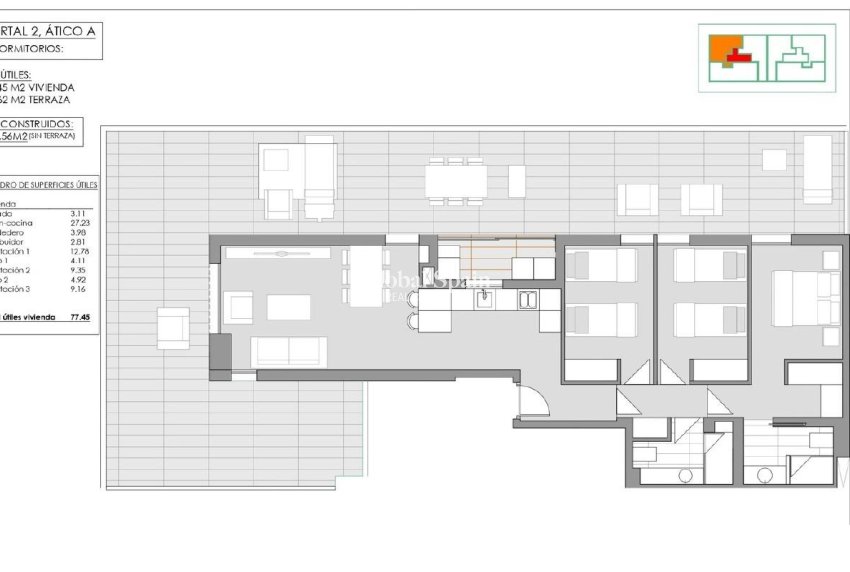 Nouvelle construction - PENTHOUSE -
JÁVEA - Pueblo