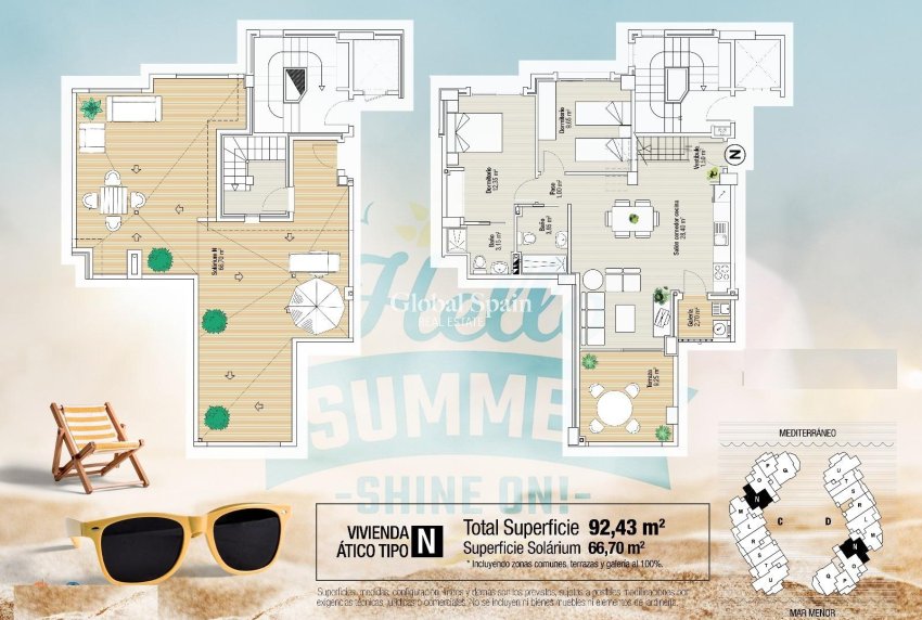 Nouvelle construction - PENTHOUSE -
LA MANGA DEL MAR MENOR