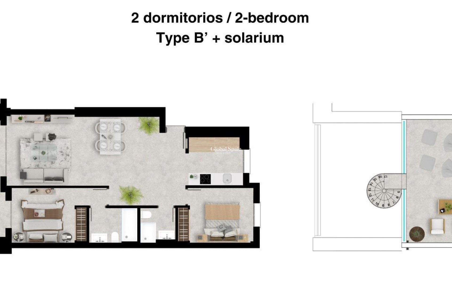 Nouvelle construction - PENTHOUSE -
MANILVA - Bahia De Las Rocas