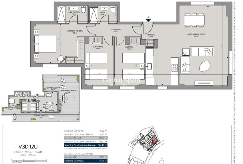 Nouvelle construction - PENTHOUSE -
MANILVA - La duquesa golf