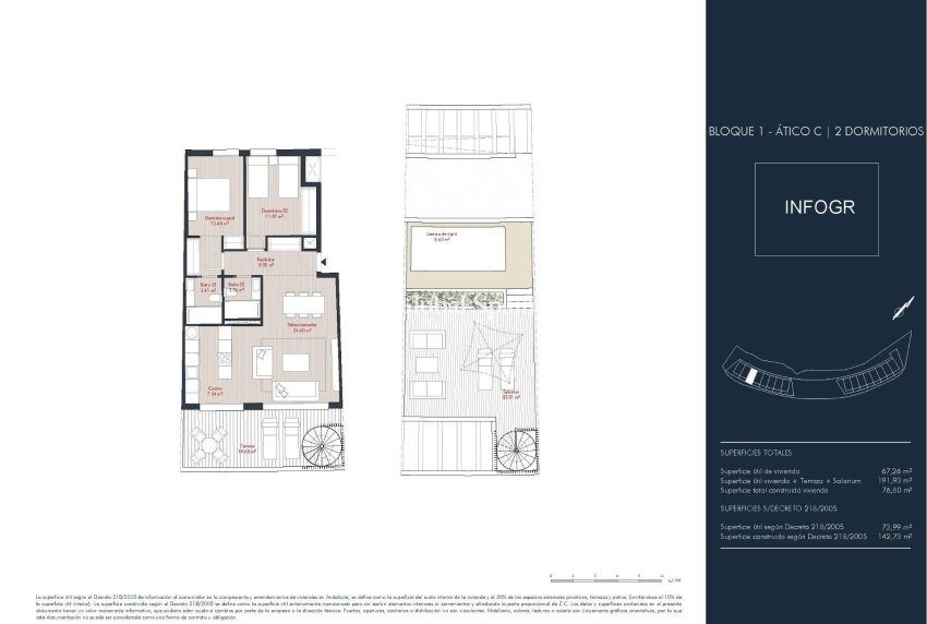 Nouvelle construction - PENTHOUSE -
MANILVA - Los Hidalgos