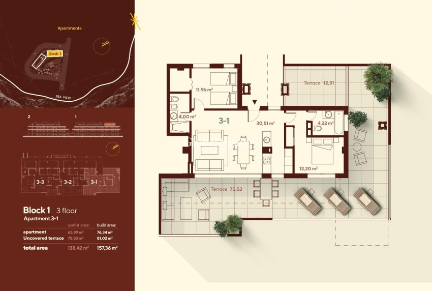 Nouvelle construction - PENTHOUSE -
Mijas - Agua Marina