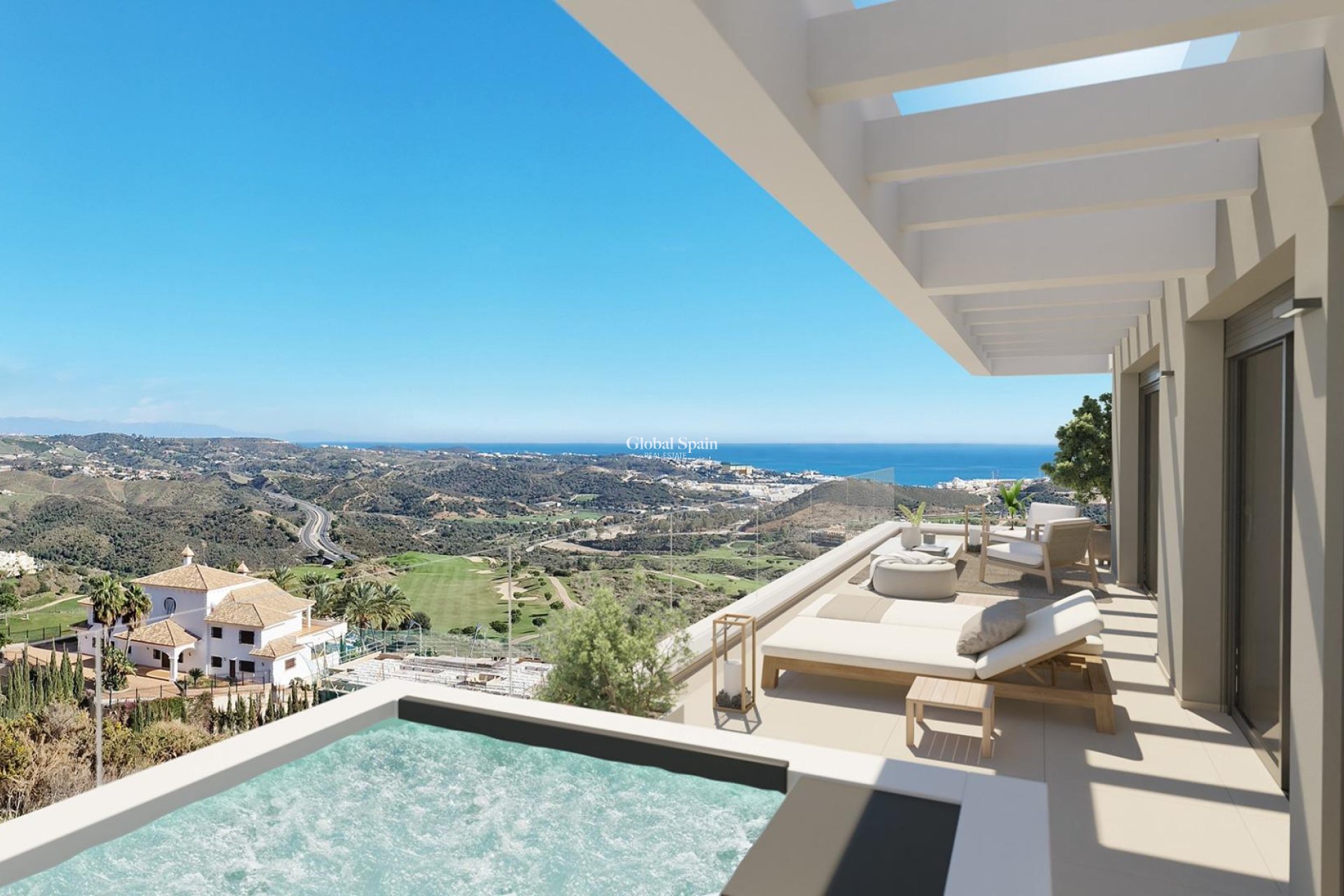 Nouvelle construction - PENTHOUSE -
Mijas - Calanova