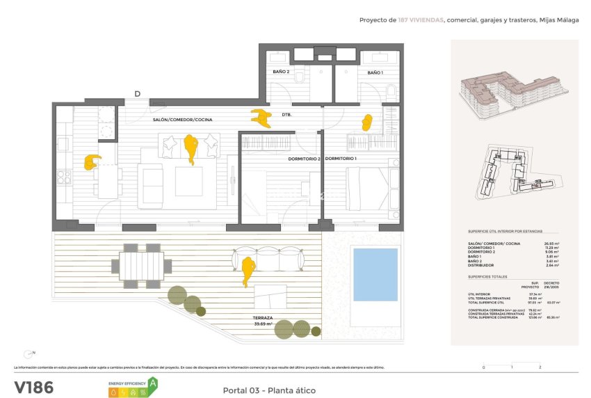 Nouvelle construction - PENTHOUSE -
MIJAS - pueblo
