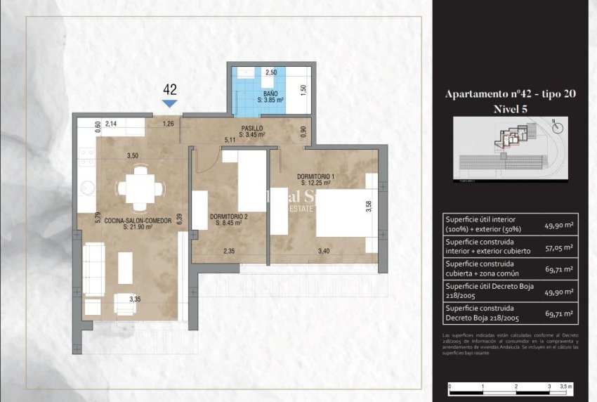Nouvelle construction - PENTHOUSE -
MONACHIL - Sierra Nevada Ski