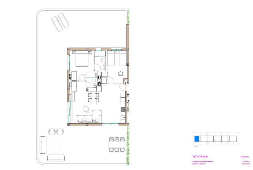 Nouvelle construction - PENTHOUSE -
MONCOFA - Playa de Moncofa