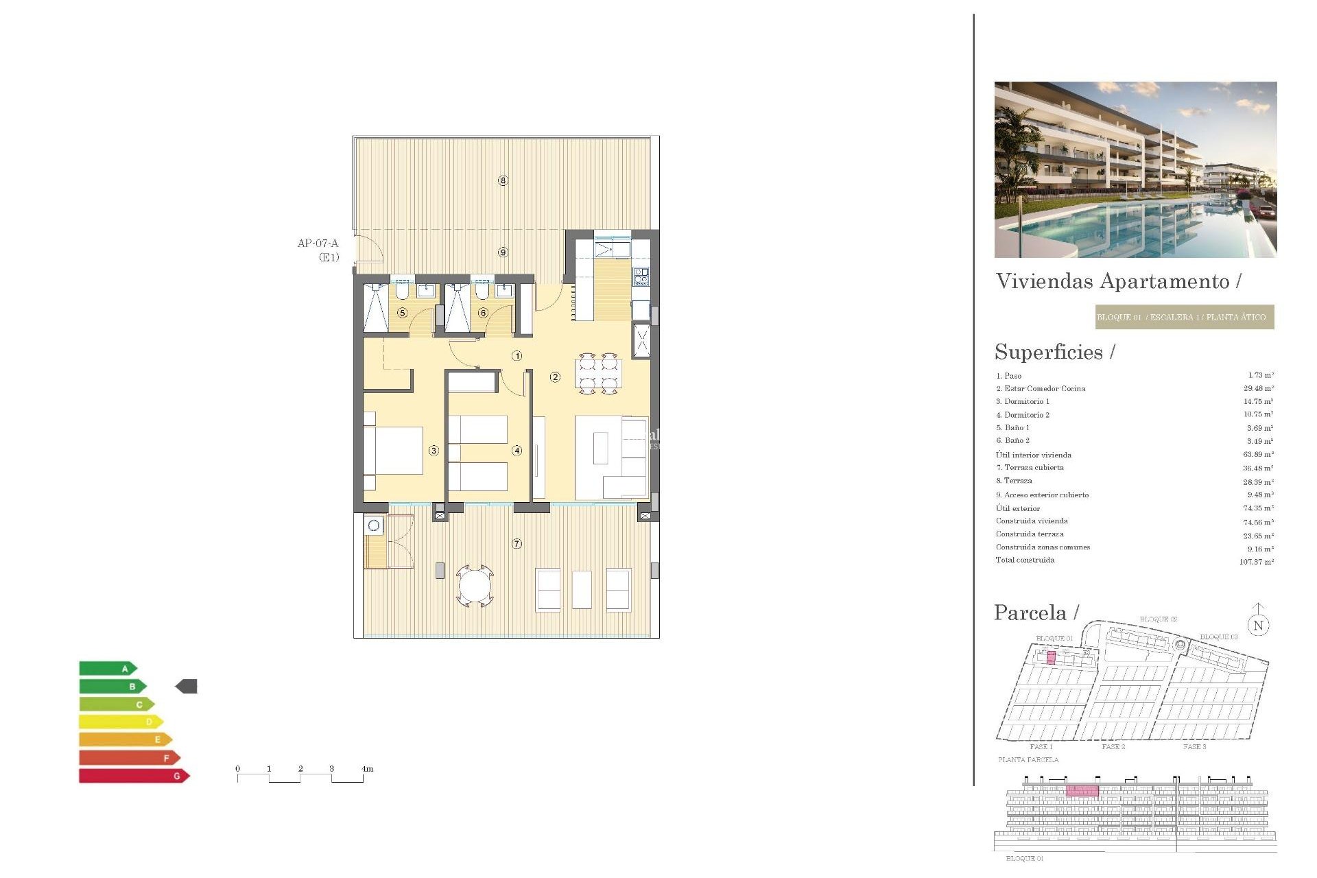 Nouvelle construction - PENTHOUSE -
MUTXAMEL - Bonalba-cotoveta