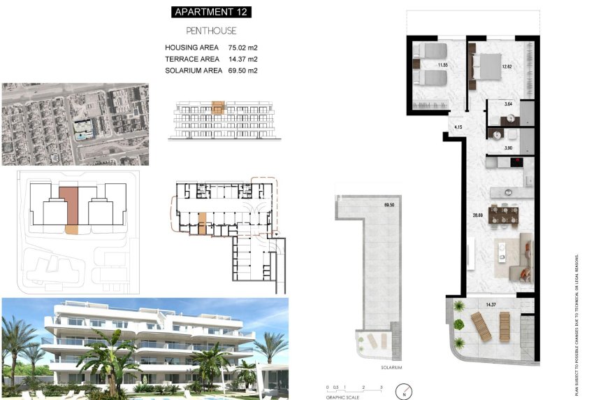 Nouvelle construction - PENTHOUSE -
ORIHUELA COSTA - Lomas de Cabo Roig