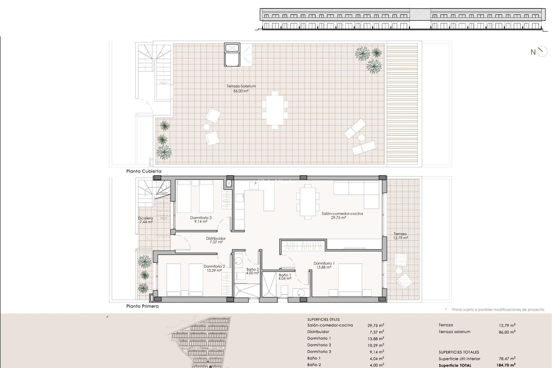 Nouvelle construction - PENTHOUSE -
PULPÍ - Aguilón Golf
