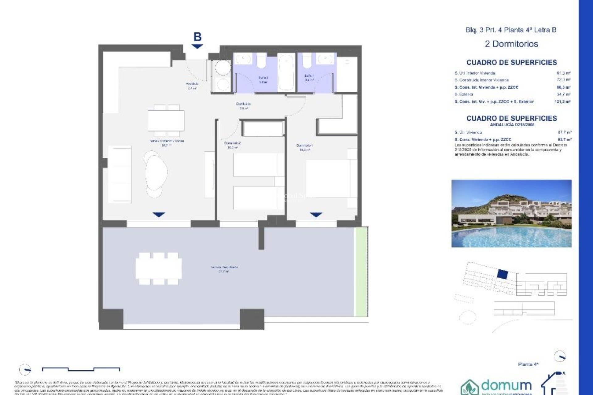 Nouvelle construction - PENTHOUSE -
PULPÍ - Aguilón Golf