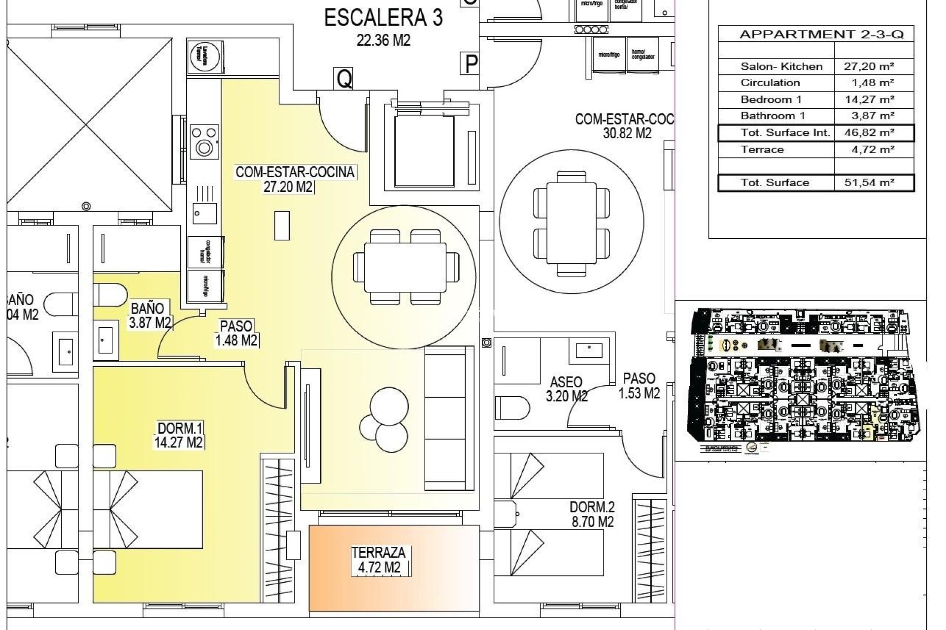 Nouvelle construction - PENTHOUSE -
SAN MIGUEL DE SALINAS - Pueblo