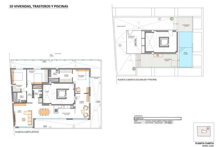 Nouvelle construction - PENTHOUSE -
SAN PEDRO DEL PINATAR - Lo pagan