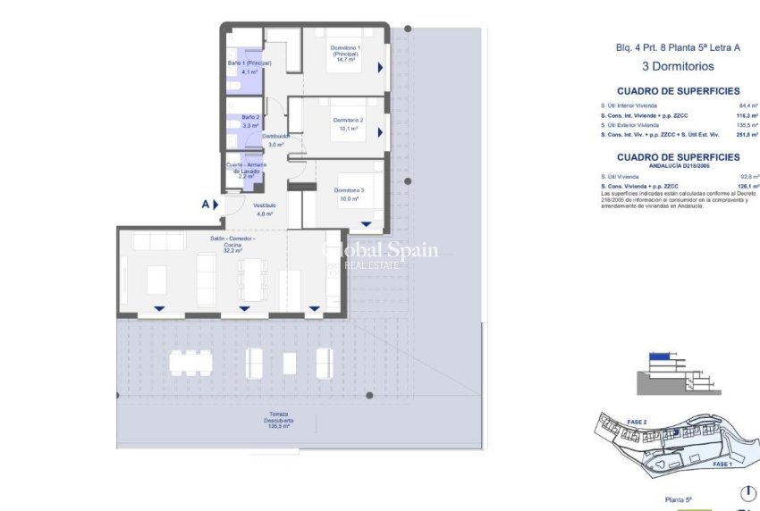 Nouvelle construction - PENTHOUSE -
SAN ROQUE - La Alcaidesa