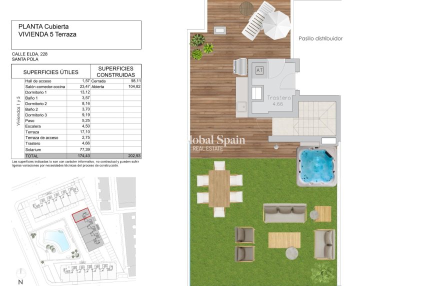 Nouvelle construction - Penthouse -
Santa Pola - Playa Tamarit