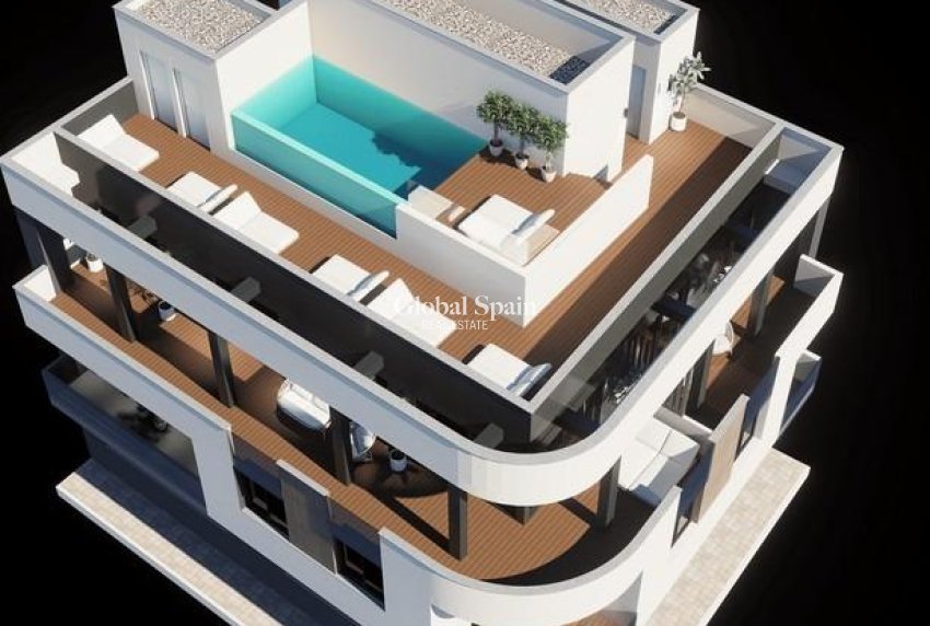 Nouvelle construction - PENTHOUSE -
TORREVIEJA - Center