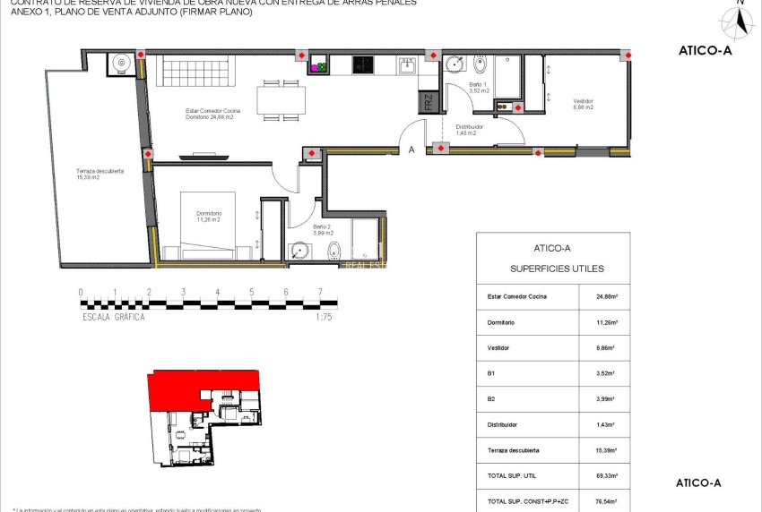 Nouvelle construction - PENTHOUSE -
TORREVIEJA - Center