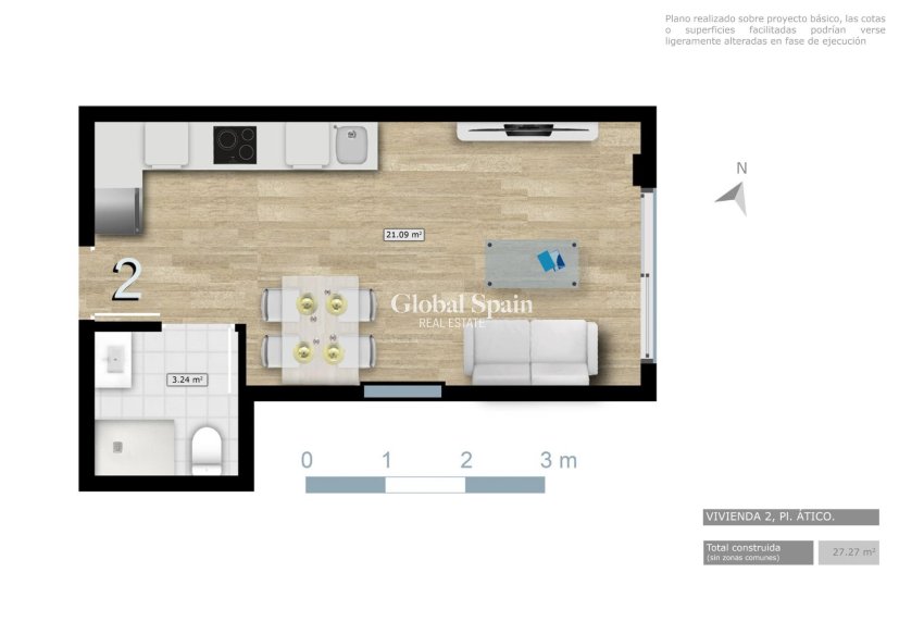 Nouvelle construction - PENTHOUSE -
TORREVIEJA - Center
