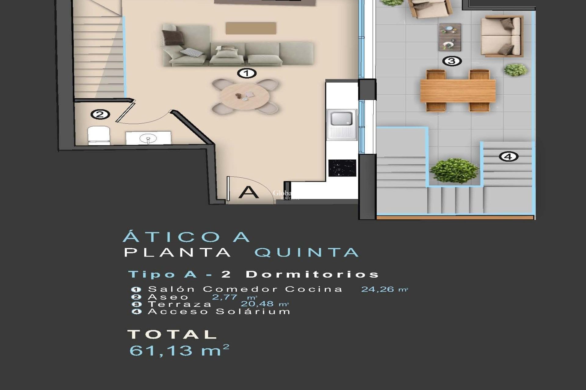 Nouvelle construction - PENTHOUSE -
TORREVIEJA - Center