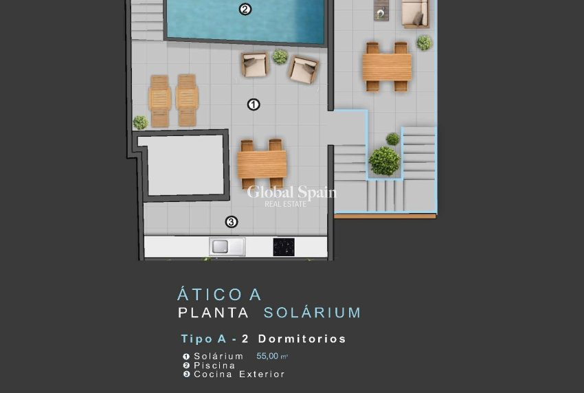Nouvelle construction - PENTHOUSE -
TORREVIEJA - Center
