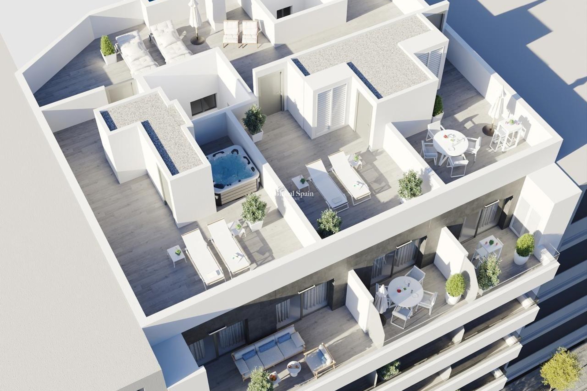 Nouvelle construction - PENTHOUSE -
TORREVIEJA - Center