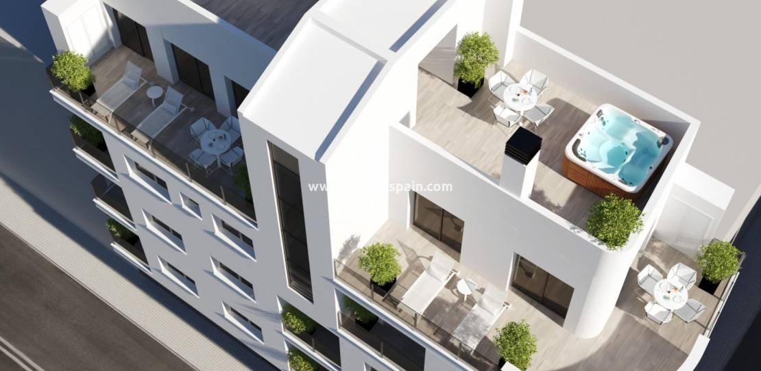 Nouvelle construction - Penthouse - Torrevieja - Center