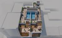 Nouvelle construction - Penthouse - Torrevieja - Center